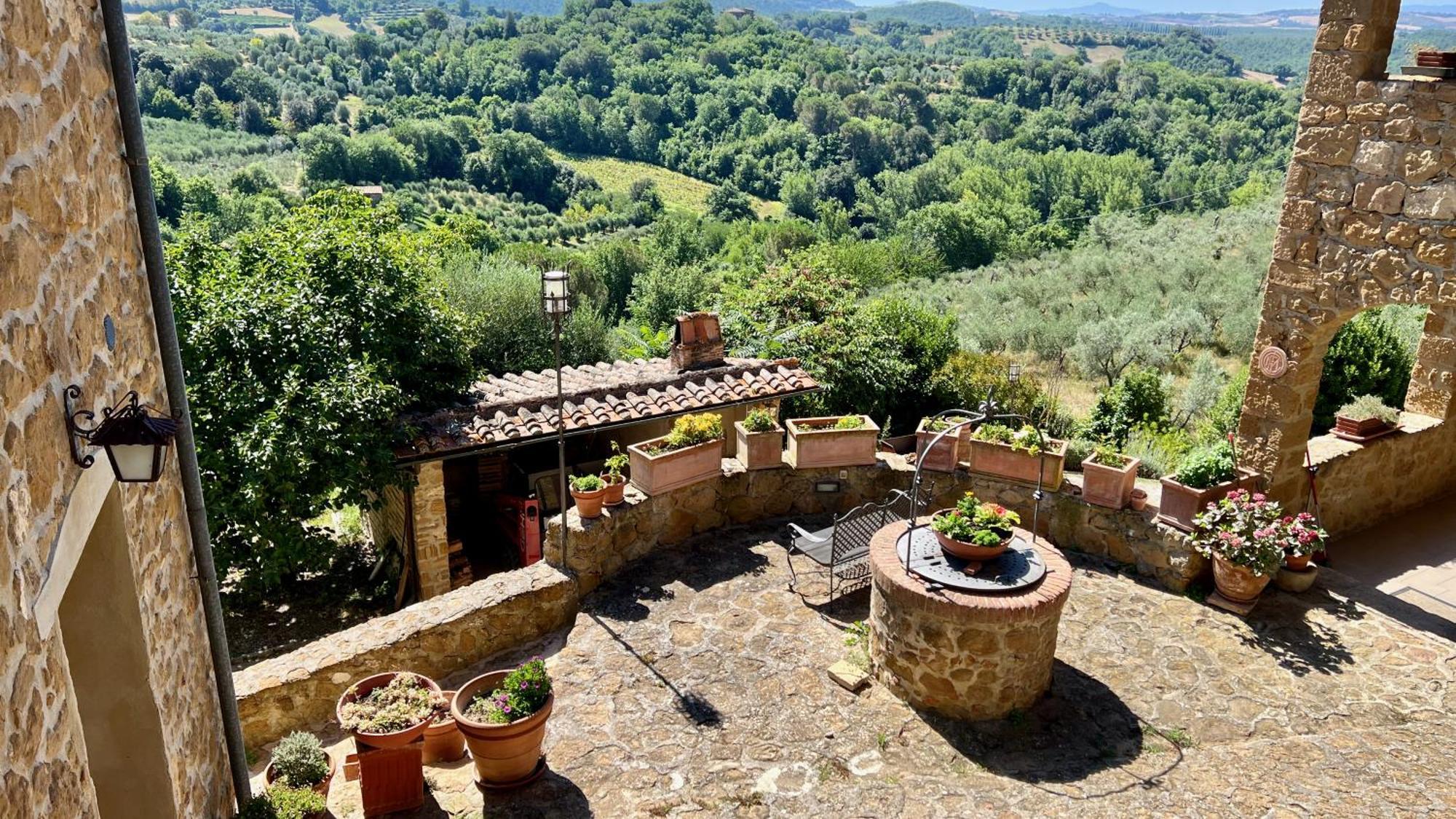 La Chiusa Dei Monaci Castelmuzio Kültér fotó