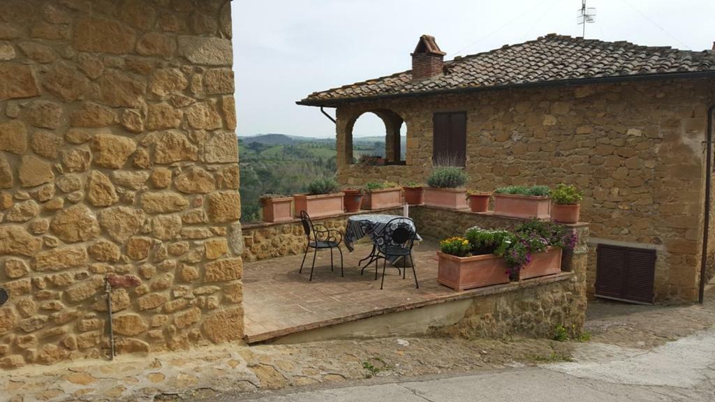 La Chiusa Dei Monaci Castelmuzio Kültér fotó