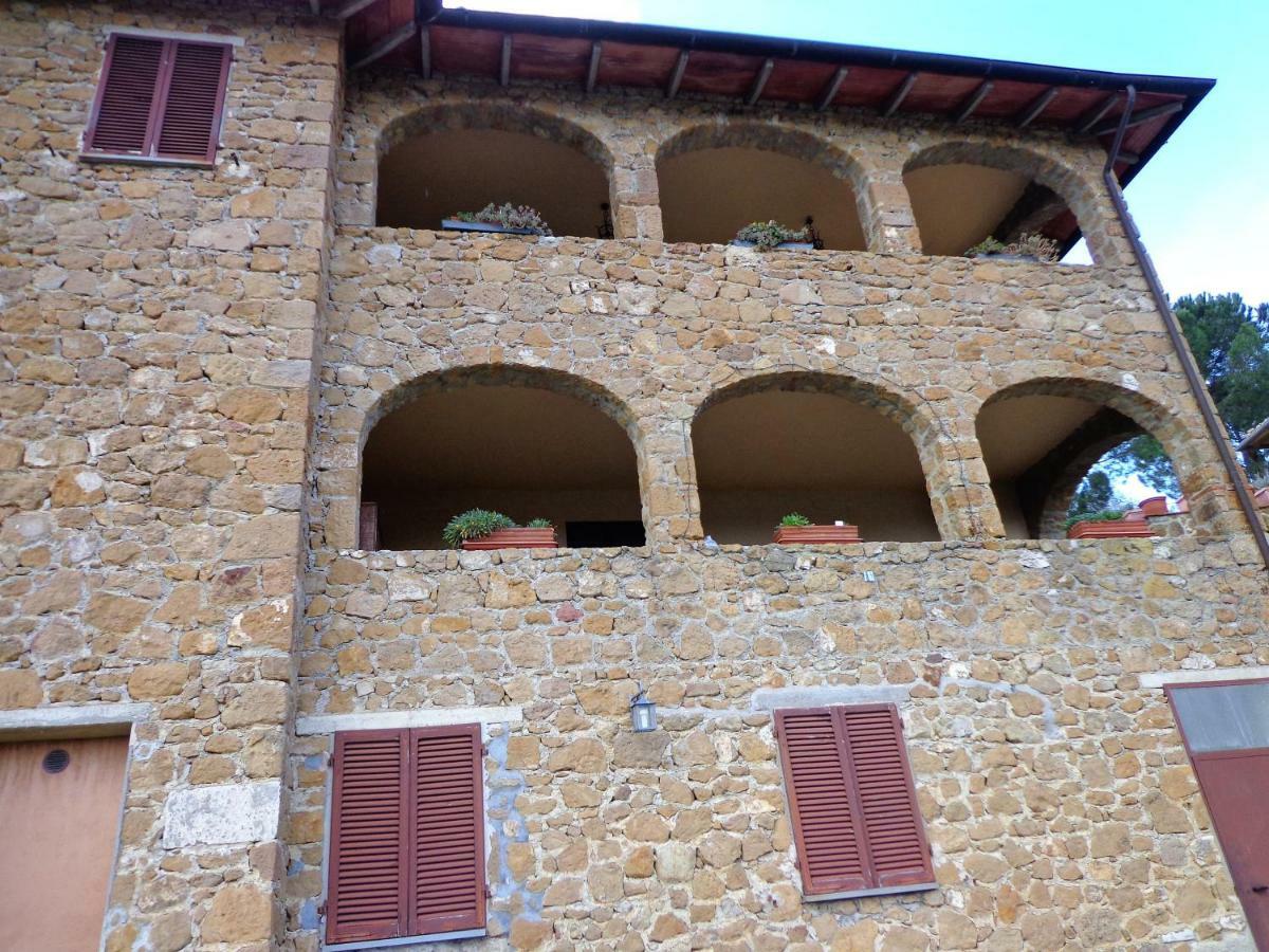 La Chiusa Dei Monaci Castelmuzio Kültér fotó