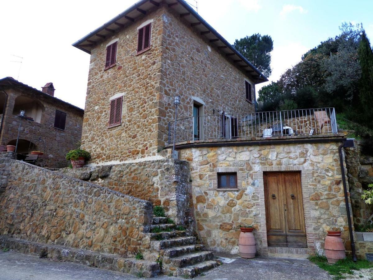 La Chiusa Dei Monaci Castelmuzio Kültér fotó