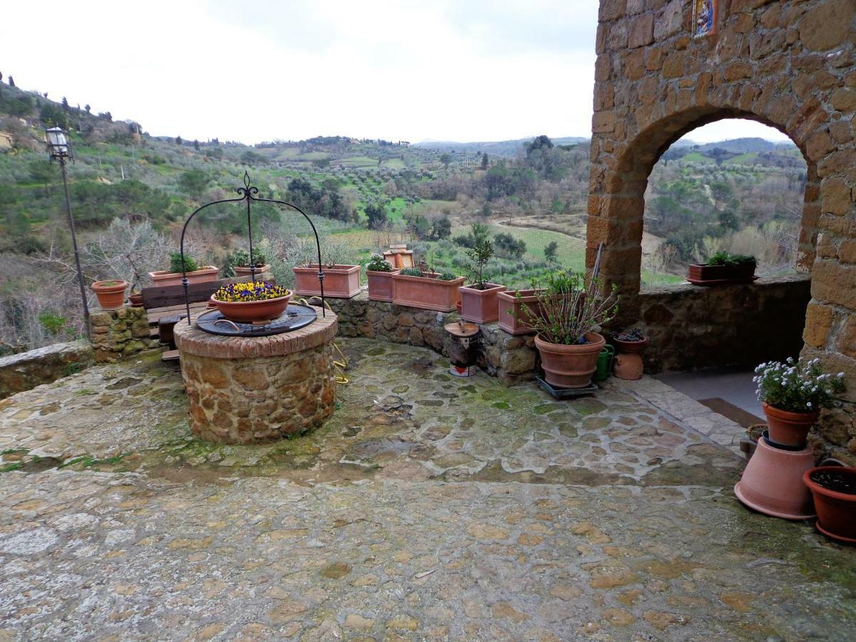 La Chiusa Dei Monaci Castelmuzio Kültér fotó