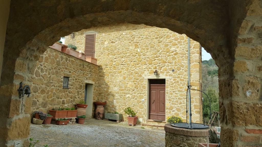 La Chiusa Dei Monaci Castelmuzio Kültér fotó