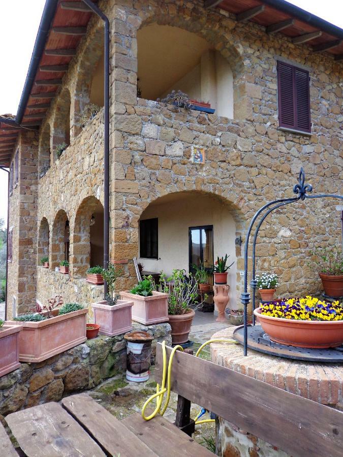 La Chiusa Dei Monaci Castelmuzio Kültér fotó